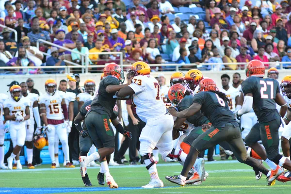 Florida Rattlers Möter Bethune Cookman Wildcats Durig Florida Classics Camping — Stockfoto