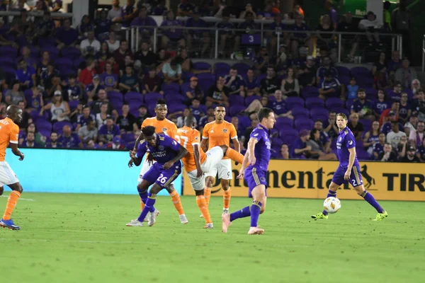 Orlando City SC, 22 Eylül 2018 'de Florida Exploria Stadyumu' nda Houston Dynamo 'yu ağırladı..