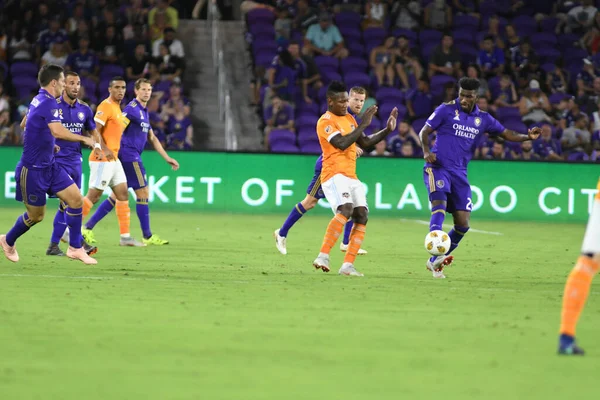 Orlando City SC, 22 Eylül 2018 'de Florida Exploria Stadyumu' nda Houston Dynamo 'yu ağırladı..