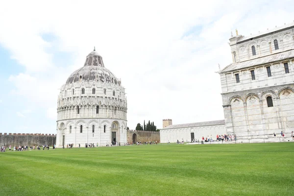 Vista Destino Turístico Itália Torre Inclinada Pisa — Fotografia de Stock