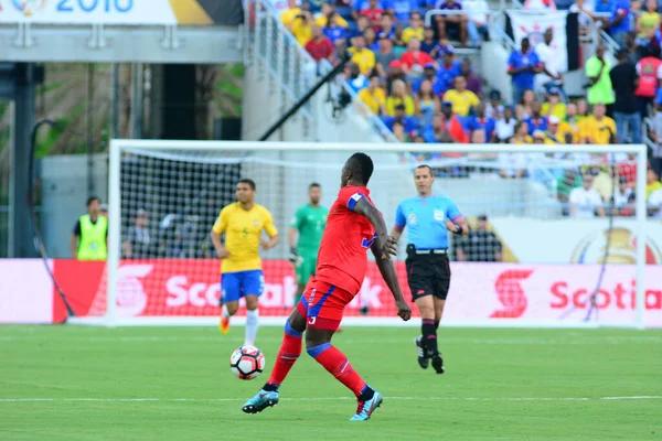 Brezilya, 8 Haziran 2016 tarihinde Orlando Florida 'daki Copa America Centenario' da Haiti ile karşılaştı..