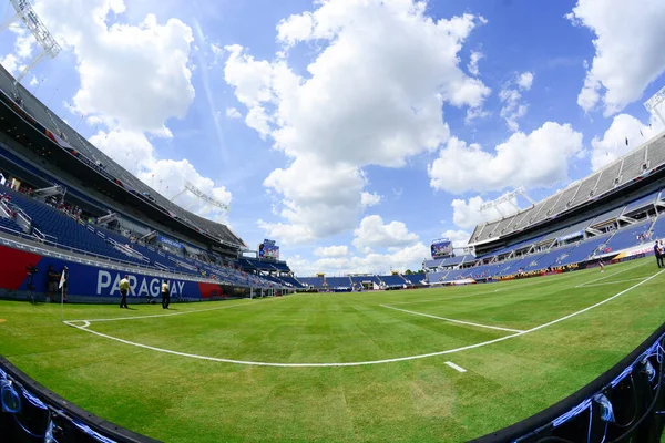 Costa Rica Enfrenta Paraguay Durante Copa América Centenario Camping World —  Fotos de Stock