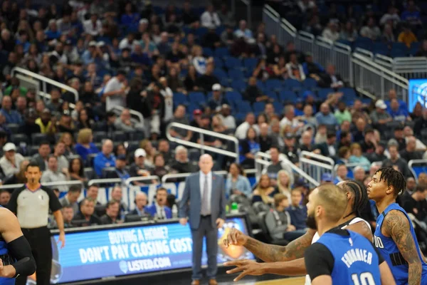 Orlando Magic Hostit Clippers Amway Center Orlando Florida Neděli Ledna — Stock fotografie