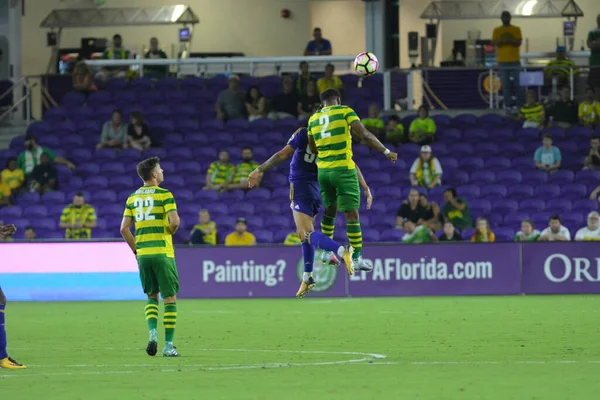 Orlando City Hospeda Tampa Rowdies Orlando City Stadium Outubro 2017 — Fotografia de Stock