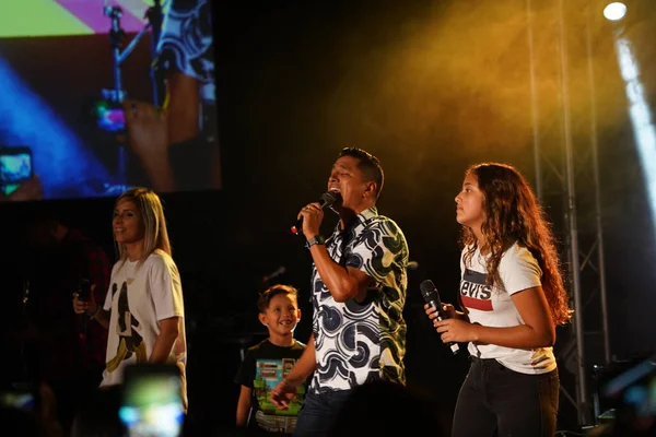 Miel San Marcos grubu 28 Temmuz 2019 tarihinde Tampa Florida 'daki Iglesia de Dios Pentecostal' da sahne almaktadır..  