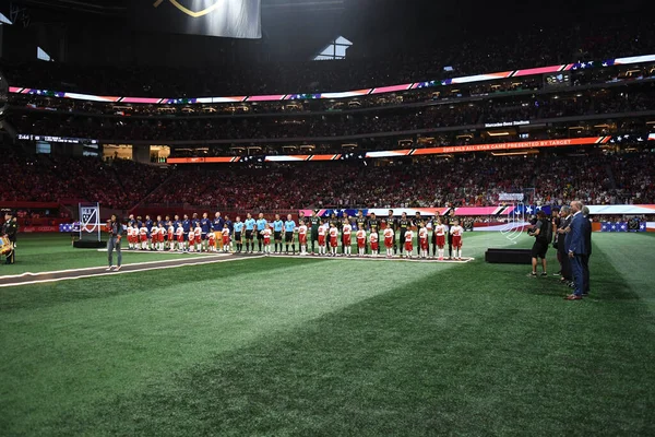 1 Ağustos 2018 tarihinde Atlanta 'daki Mercedez Benz Stadyumu' nda tüm yıldızlar Juventus 'a karşı.