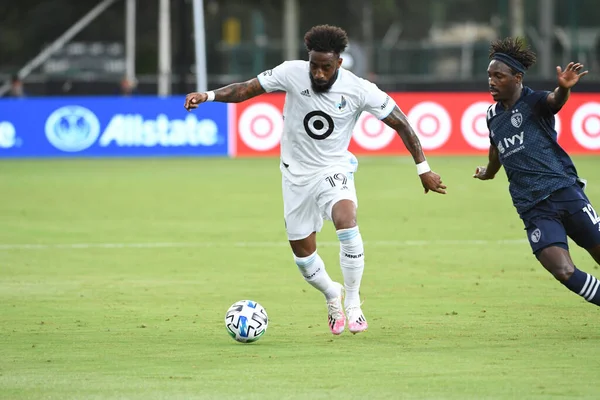 MLS sırasındaki Minnesota United ile karşılaşan Kansas City, 12 Temmuz 2020 tarihinde Orlando Florida 'daki ESPN Vahşi Spor Dünyası' nda düzenlenen turnuvaya geri döndü..  