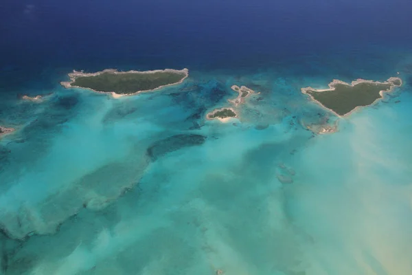 カリブ海の島々の空中展望 — ストック写真