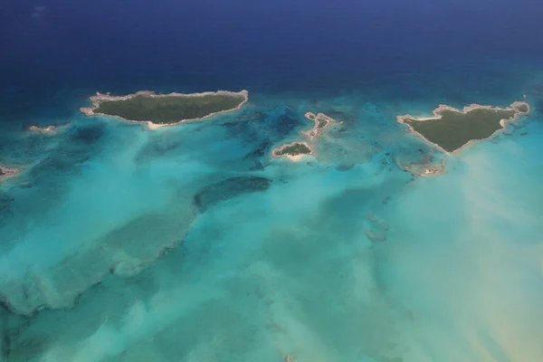 Vista Aérea Las Islas Caribe — Foto de Stock