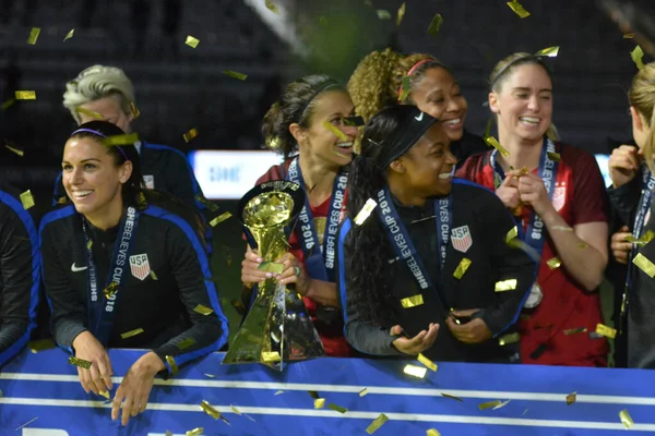 ABD, 7 Mart 2018 tarihinde Orlando City Stadyumu 'ndaki SheBelives Kupası' nda İngiltere ile karşı karşıya geldi..  