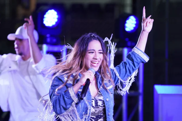 Singer Ally Brooke Post Match Concert Presented Pepsi Стадіоні Exploria — стокове фото