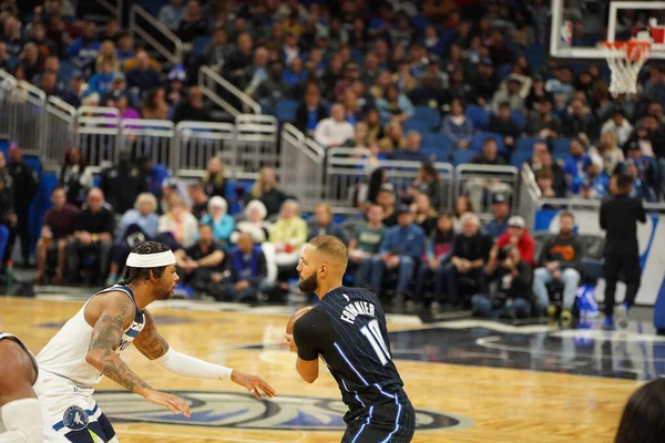 Orlando Magic Φιλοξενήσει Την Μινεσότα Timberwolves Στο Amway Center Την — Φωτογραφία Αρχείου
