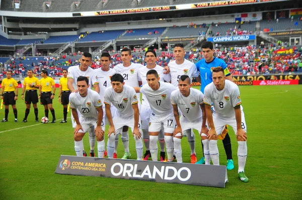 Bolivia Enfrenta Panamá Durante Copa American Centenario Orlando Florida Camping — Foto de Stock