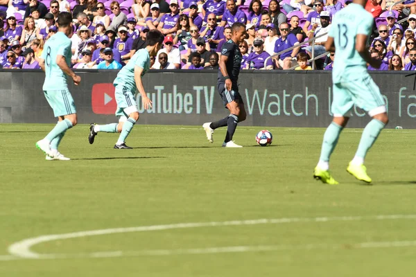 Orlando City Ist Samstag Den April 2019 Gastgeber Der Vancouver — Stockfoto