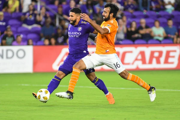 Orlando City SC, 22 Eylül 2018 'de Florida Exploria Stadyumu' nda Houston Dynamo 'yu ağırladı..