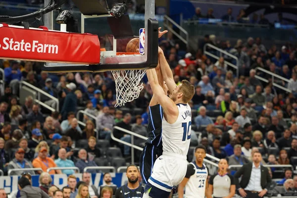 Orlando Magic Acogerá Los Timberwolves Minnesota Amway Center Viernes Febrero —  Fotos de Stock