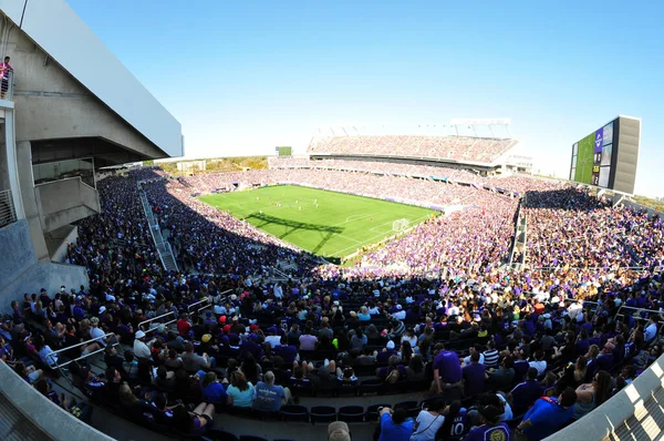 Orlando City Värd Real Salt Lake Vid Citrus Bowl Orlando — Stockfoto