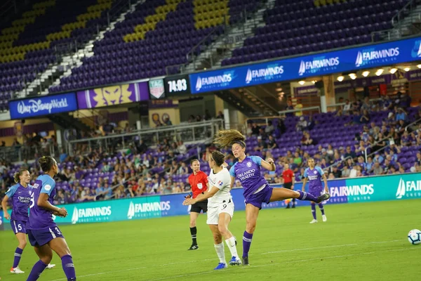 Foto Prides Hosts Portland Thorns Orlando City Stadium Orlando Florida — Stock fotografie