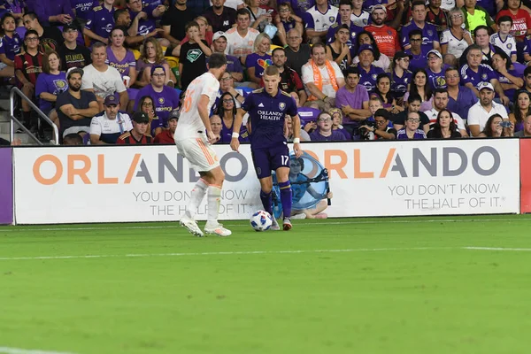 Orlando City Host Atlanta United Exploria Stadium August 2018 Orlando — Stock Photo, Image