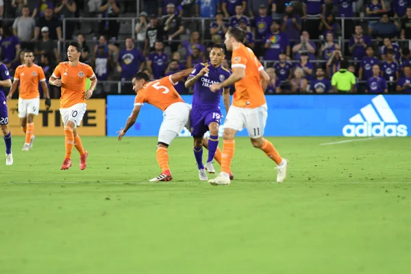 Orlando City SC, 22 Eylül 2018 'de Florida Exploria Stadyumu' nda Houston Dynamo 'yu ağırladı.. 
