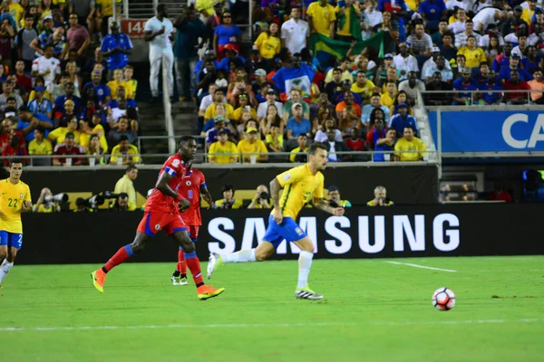 Brezilya, 8 Haziran 2016 tarihinde Orlando Florida 'daki Copa America Centenario' da Haiti ile karşılaştı..