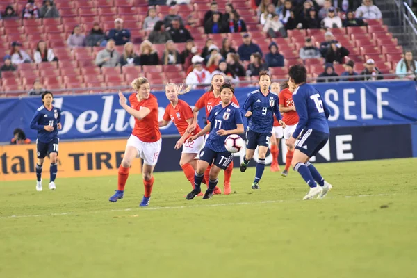Japonya, İngiltere 'ye karşı Raymond James Stadyumu' nda 5 Mart 2019 'da Tampa Florida' da.