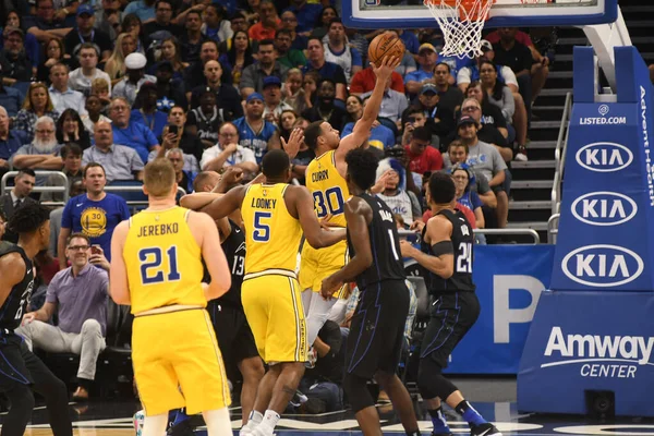 Orlando Magic Acogerá Los Golden State Warriors Amway Center Orlando —  Fotos de Stock