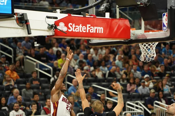 Basketbol Sezonu Orlando Magic Miami Heat Karşı Ocak 2020 — Stok fotoğraf