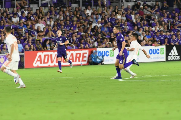 Orlando City SC, 24 Ağustos 2018 'de Florida Exploria Stadyumu' nda Atlanta United 'a ev sahipliği yaptı.