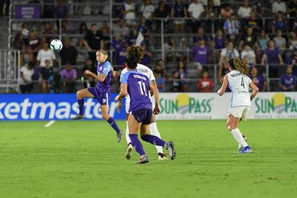 Orlando Pride Gastheer Van Sky Blue Exploria Stadium Zaterdag Juli — Stockfoto