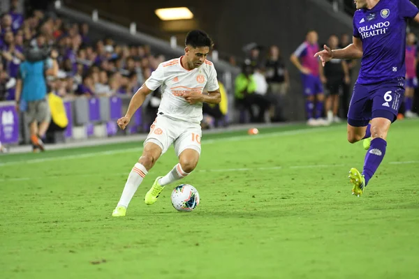 Orlando City Empfängt Den Atlanta United Während Des Cup Exploria — Stockfoto