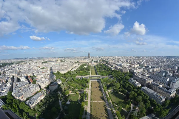 Die Verschönerte Stadt Paris Frankreich Mai 2017 — Stockfoto