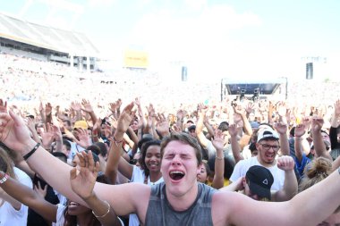 23 Şubat 2019 'da Orlando Florida' daki Dünya Kampı Stadyumunda Hristiyan Uyanışı.  