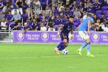 Orlando City 26 Temmuz 2018 'de Florida Exploria Stadyumu' nda NYC FC 'ye ev sahipliği yaptı. Fotoğraf: Marty Jean-Louis