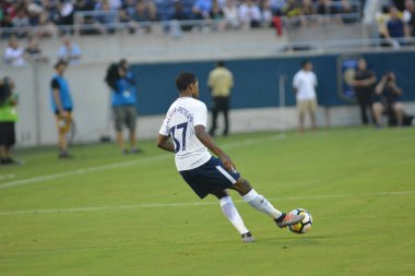 Paris Saint-Germain, Tottenham Hotspur 'a karşı 22 Temmuz 2017' de Orlando Florida 'daki Citrus Bowl' da. 
