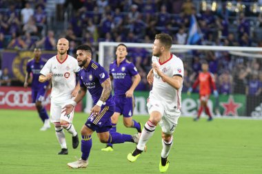Orlando City 14 Temmuz 2018 'de Florida Exploria Stadyumu' nda Toronto FC 'ye ev sahipliği yaptı. Fotoğraf: Marty Jean-Louis