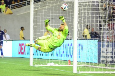 Orlando City, 24 Ağustos 2016 'da Orlando Florida' daki Kamp Dünyası Stadyumunda Toronto FC 'ye ev sahipliği yaptı..