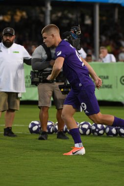 30 Temmuz 2019 'da Orlando Florida' da Disney 'in Vahşi Spor Dünyası' nda MLS All-Star Yetenek Yarışması. 