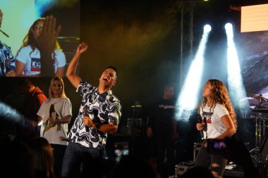 Miel San Marcos grubu 28 Temmuz 2019 tarihinde Tampa Florida 'daki Iglesia de Dios Pentecostal' da sahne almaktadır..  