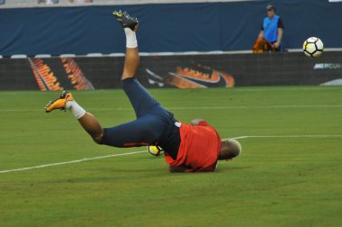 Paris Saint-Germain, Tottenham Hotspur 'a karşı 22 Temmuz 2017' de Orlando Florida 'daki Citrus Bowl' da.  