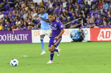 Orlando City 26 Temmuz 2018 'de Florida Exploria Stadyumu' nda NYC FC 'ye ev sahipliği yaptı. Fotoğraf: Marty Jean-Louis