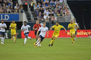 Paris Saint-Germain, Tottenham Hotspur 'a karşı 22 Temmuz 2017' de Orlando Florida 'daki Citrus Bowl' da.  