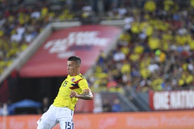 ABD Kolombiya 'ya karşı Raymond James Stadyumu, Tampa Florida' da 11 Ekim 2018 'de. Fotoğraf: Marty Jean-Louis