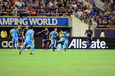 Orlando City SC 28 Ağustos 2016 'da Orlando Florida' daki Camp World Stadyumu 'nda New York City FC' ye ev sahipliği yaptı..  