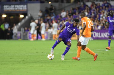 Orlando City SC, 22 Eylül 2018 'de Florida Exploria Stadyumu' nda Houston Dynamo 'yu ağırladı..