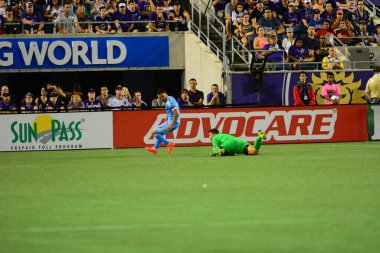 Orlando City SC 28 Ağustos 2016 'da Orlando Florida' daki Camp World Stadyumu 'nda New York City FC' ye ev sahipliği yaptı..