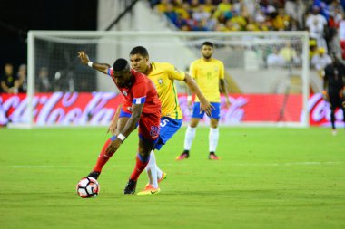 Brezilya, 8 Haziran 2016 tarihinde Orlando Florida 'daki Copa America Centenario' da Haiti ile karşılaştı..