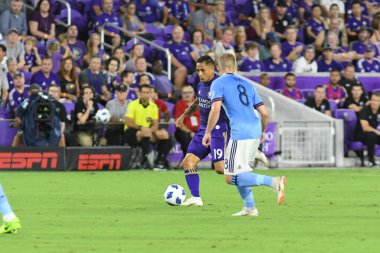 Orlando City 26 Temmuz 2018 'de Florida Exploria Stadyumu' nda NYC FC 'ye ev sahipliği yaptı. Fotoğraf: Marty Jean-Louis