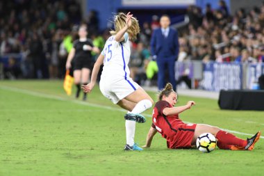 ABD, 7 Mart 2018 tarihinde Orlando City Stadyumu 'ndaki SheBelives Kupası' nda İngiltere ile karşı karşıya geldi..  