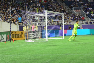 Orlando City, 24 Ağustos 2016 'da Orlando Florida' daki Kamp Dünyası Stadyumunda Toronto FC 'ye ev sahipliği yaptı..